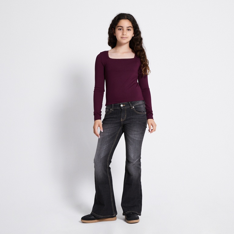 Long sleeve lace top "Agda"